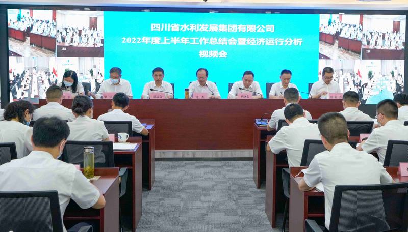集團召開2022年上半年工作總結會暨經濟運行分析視頻會