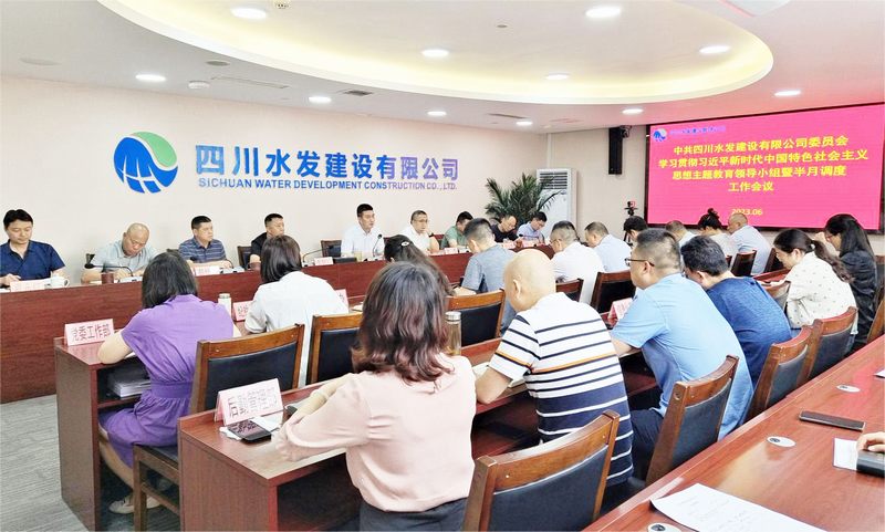 公司召開學(xué)習(xí)貫徹習(xí)近平新時(shí)代中國(guó)特色社會(huì)主義思想主題教育領(lǐng)導(dǎo)小組暨第三次調(diào)度工作會(huì)議
