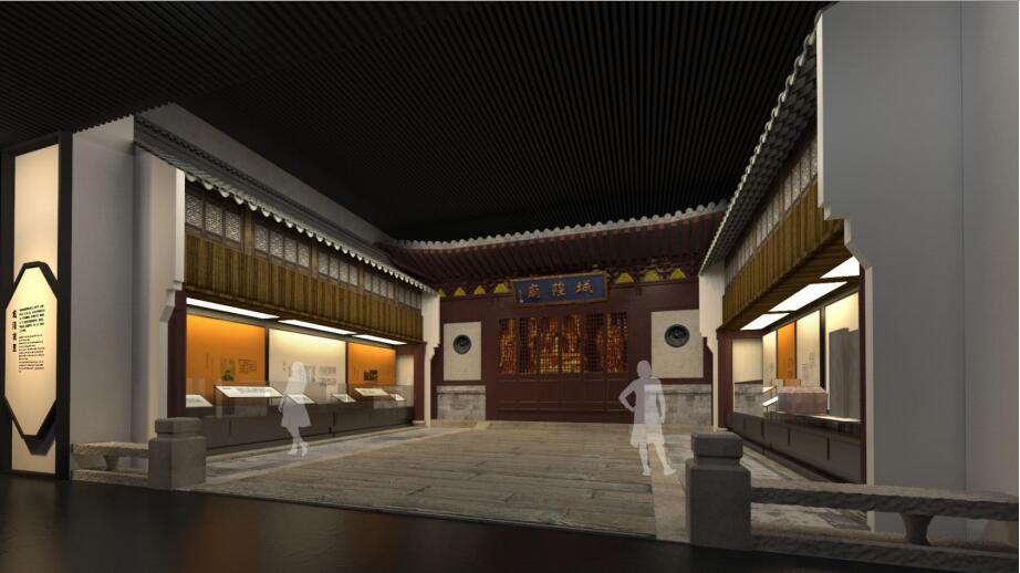 上?？h700年數(shù)字博物館設(shè)計效果圖-互動游戲